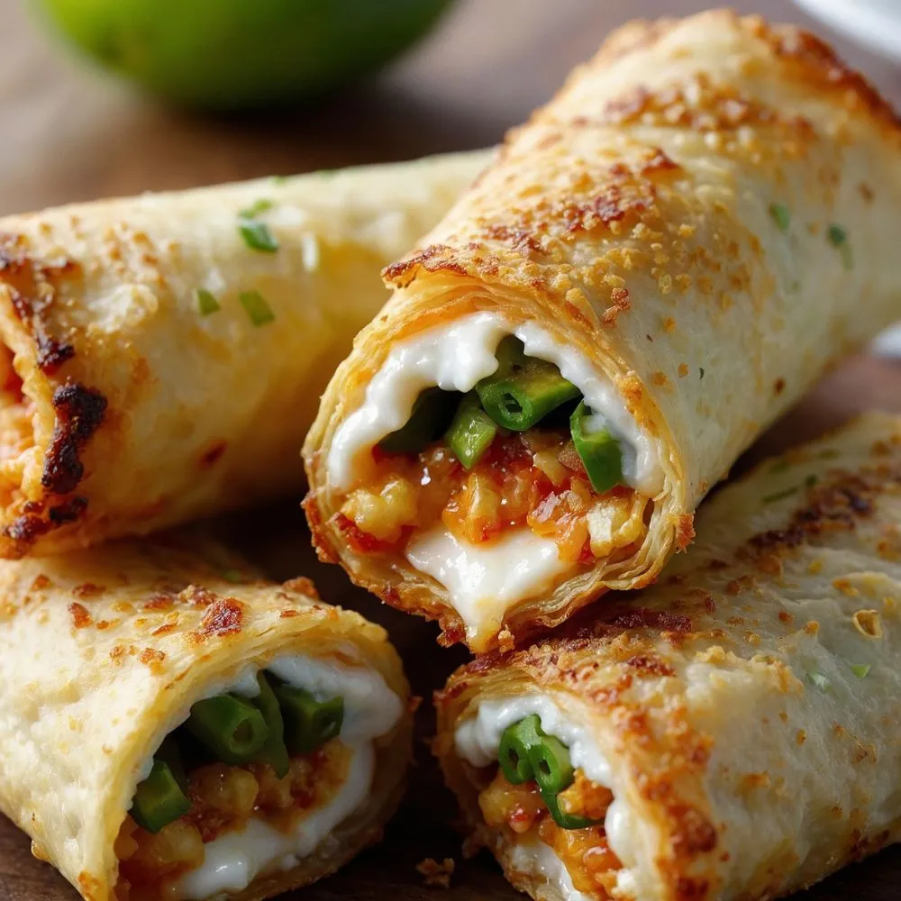 Egg Roll Wrapper Cream Cheese Jalapeno Recipe