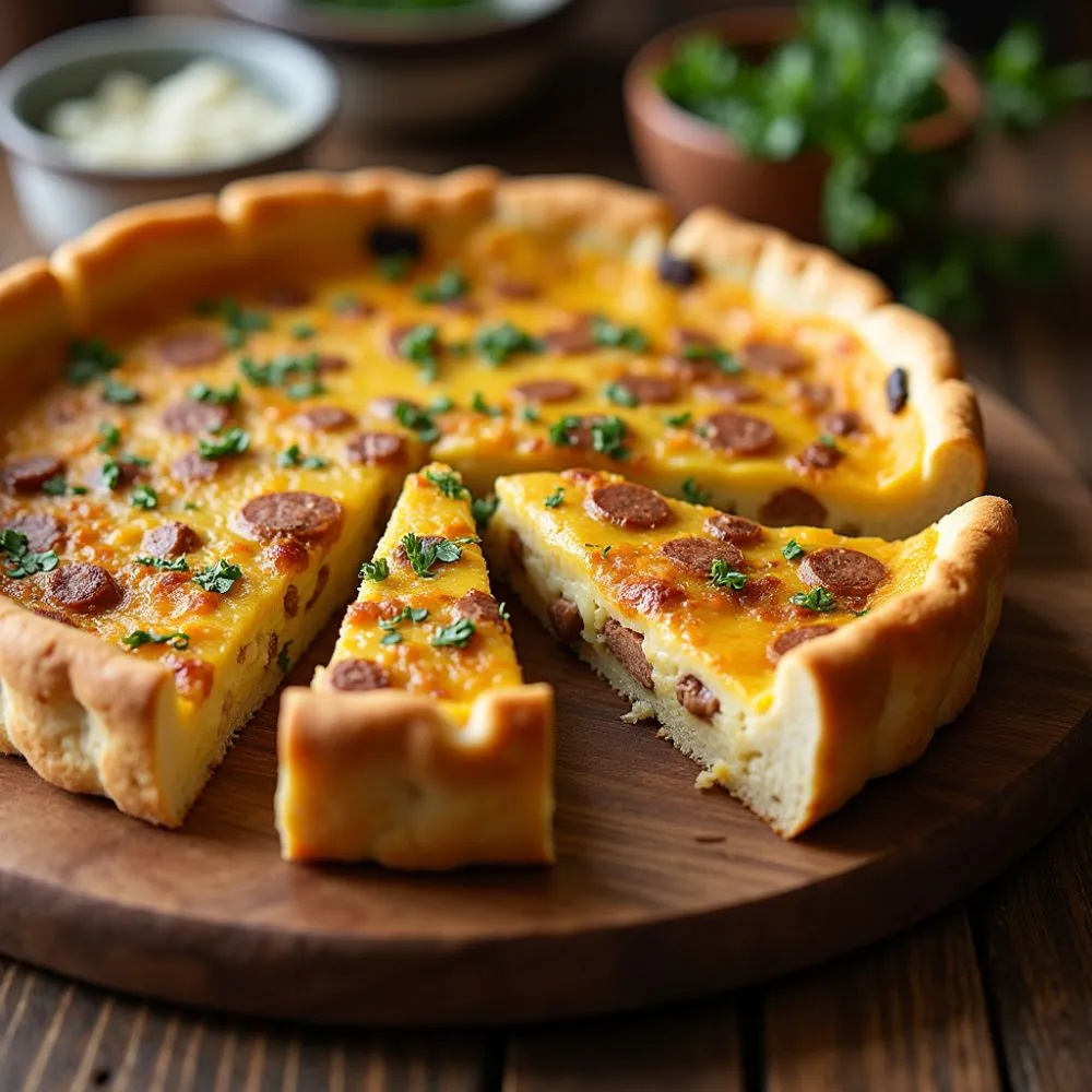 Sausage Quiche