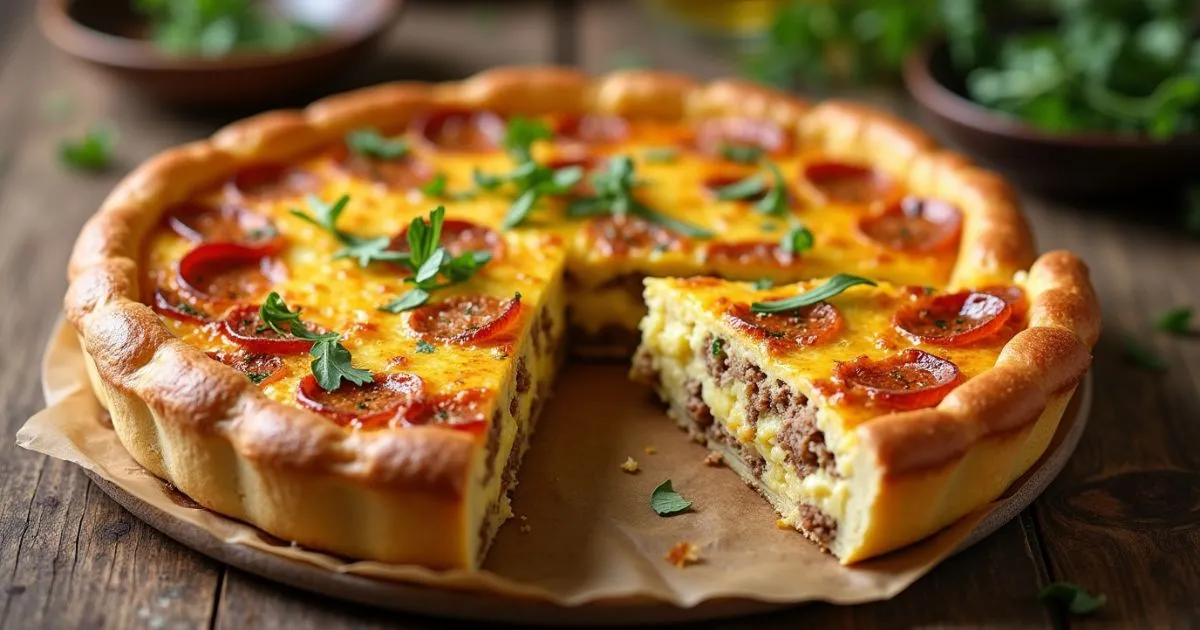 Sausage Quiche