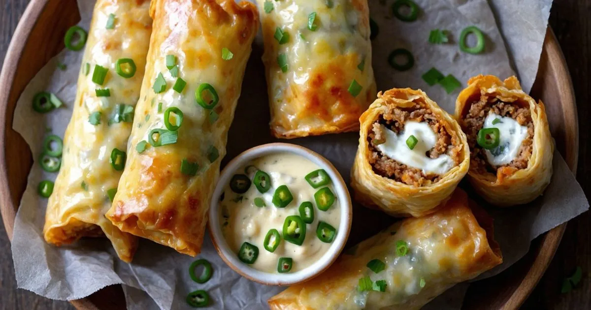 egg roll wrapper cream cheese jalapeno recipe